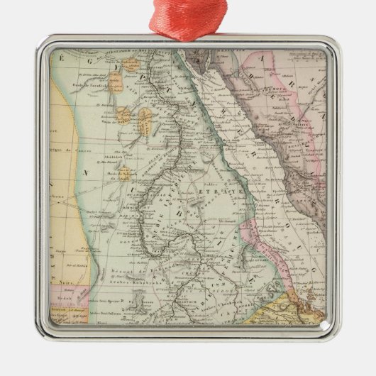 Oost-Afrika Metalen Ornament (Voorkant)