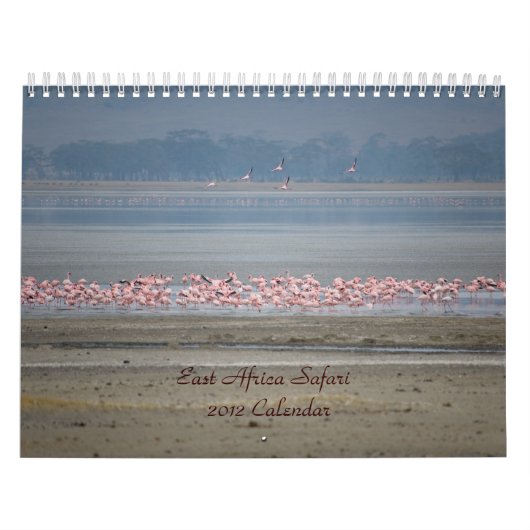 Oost-Afrika Safari Agenda Kalender (Hoes)