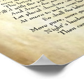 Oost-Afrikaans Amerikaans gedicht een hymne voor d Poster (Hoek)