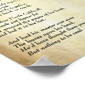 Oost-Afrikaans-Amerikaans gedicht leren lezen Poster (Hoek)