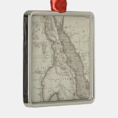 Oost-Afrikaanse kaart Metalen Ornament (Rechts)