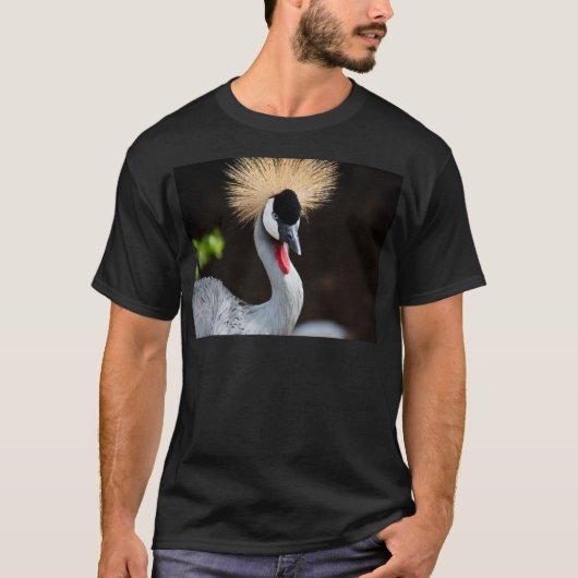 Oost-Afrikaanse kroonkraan T-shirt (Voorkant)