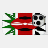 Oost-Afrikaanse sterrenbeeld Keniaanse vlag Steron Case-Mate iPhone Case (Achterkant (horizontaal))