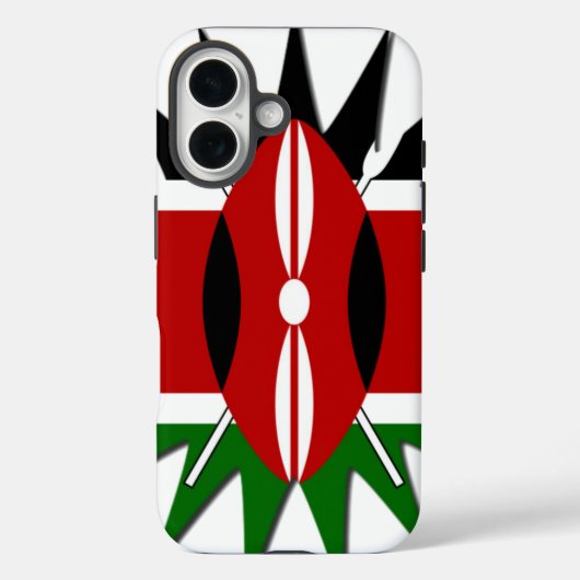 Oost-Afrikaanse sterrenbeeld Keniaanse vlag Steron Case-Mate iPhone Case (Achterkant)