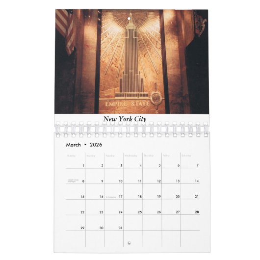 Oost-Amerikaanse en Caribische kalender (Mar 2026)