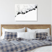 Oost-Antarctica-waternA-olies uit de Prins Olav-ku Canvas Afdruk (Insitu (Slaapkamer))