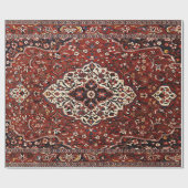 Oost-Antiek Perzisch Turks Rug Cadeaupapier (Vlak)