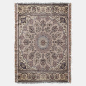 Oost-Antiek Perzisch Turks Rug Deken (Voorkant Verticaal)