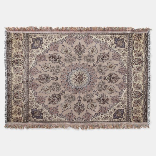 Oost-Antiek Perzisch Turks Rug Deken (Voorkant)