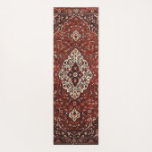Oost-Antiek Perzisch Turks Rug Yogamat (Achterkant)