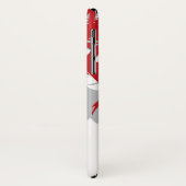 Oost-Aziatisch Chinees Rood Bamboe laat Zen Hoesje (Achterkant/links)