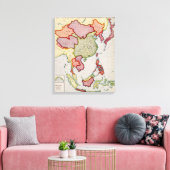 Oost-AziëPanoramaOost-Azië Canvas Afdruk (Insitu (Woonkamer))