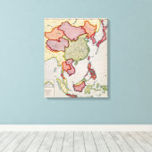 Oost-AziëPanoramaOost-Azië Canvas Afdruk (Insitu (Houten vloer))