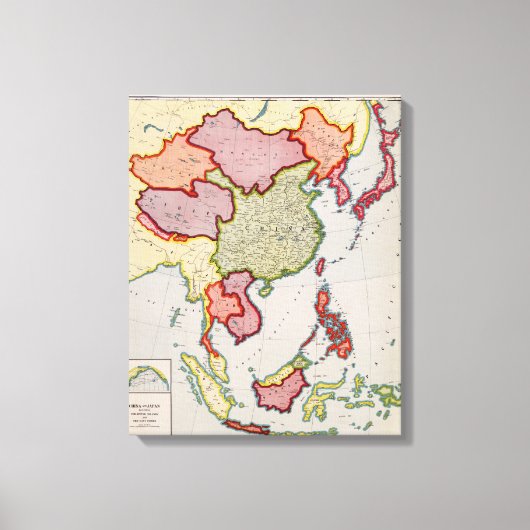 Oost-AziëPanoramaOost-Azië Canvas Afdruk (Voorkant)