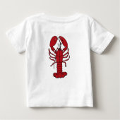 Oost-Baby ankerpunt hart oostkust baby shirt (Achterkant)