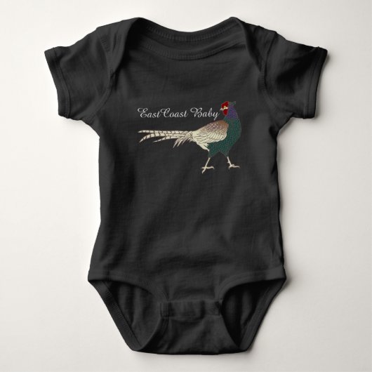 Oost-Baby fazant Romper (Voorkant)