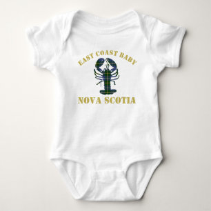 Oost-Baby Nova Scotia Lobster tartan shirt