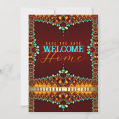 Oost-Boheemse Welkom Thuis Feest Kaart (Voorkant)