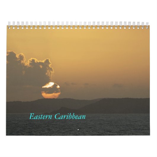 Oost-Caribische agenda Kalender (Hoes)