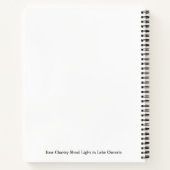 Oost-Charity Shoal Light-notitieboek Notitieboek (Achterkant)