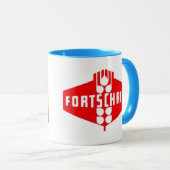 Oost-Duitse Fortschritt E516 Combine Mok (Voorkant rechts)