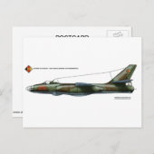 Oost-Duitse Ilyushin Il-28 Beagle Briefkaart (Voorkant / Achterkant)
