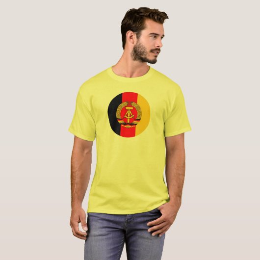 Oost-Duitse Militaire T-shirt (Voorkant volledig)