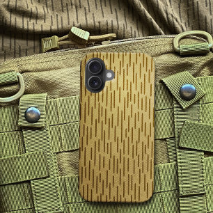 Oost-Duitse Strichtarn Camo Classic versleten rege iPhone 15 Case