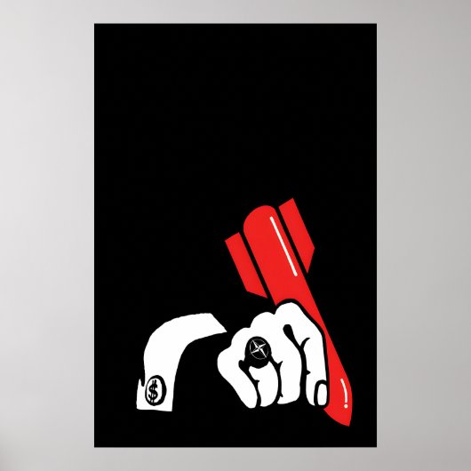 Oost-Duitsland Anti-NATO poster (Voorkant)