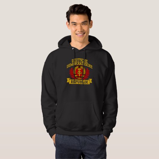Oost-Duitsland Hoodie (Voorkant volledig)
