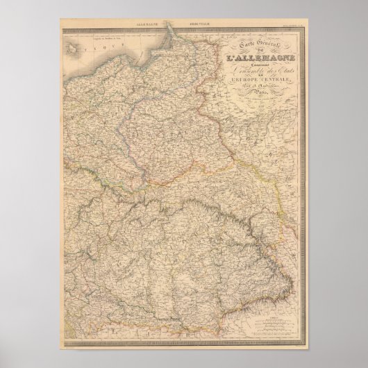 Oost-Duitsland Poster (Voorkant)