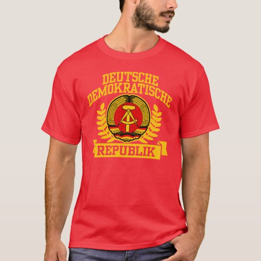 Oost-Duitsland T-shirt (Voorkant)