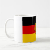 Oost-Duitsland vlag Koffiemok (Links)