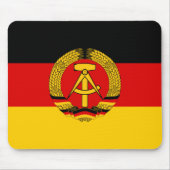 Oost-Duitsland vlag Muismat (Voorkant)
