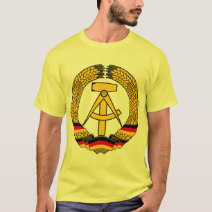 Oost-Duitsland wapenschild / Deutschland State Sea T-shirt
