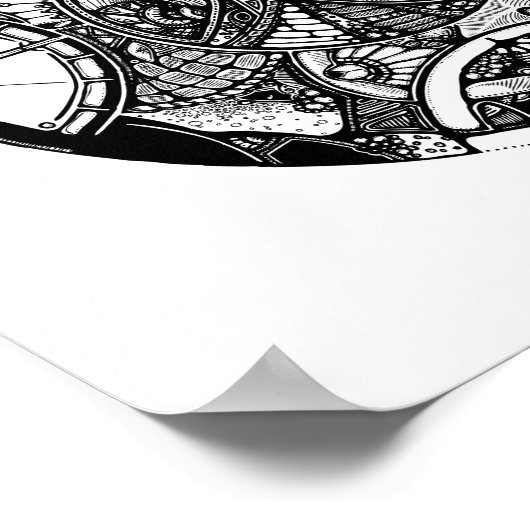 Oost en West Poster (Hoek)