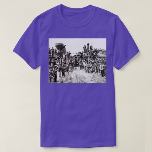 Oost en West Shaking Hands bij het Leven van Laats T-shirt (Design voorkant)