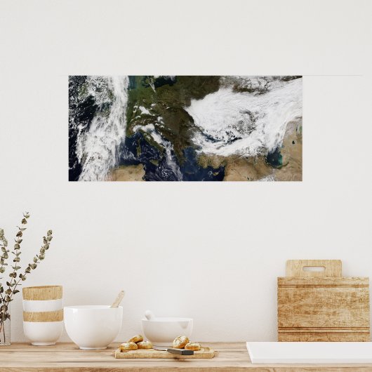 Oost- en Zuid-Europa Poster (Keuken)