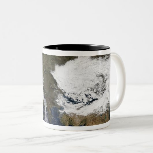 Oost- en Zuid-Europa Tweekleurige Koffiemok (Voorkant rechts)