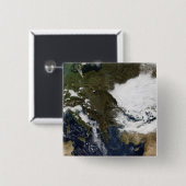 Oost- en Zuid-Europa Vierkante Button 5,1 Cm (Voorkant /achterkant)