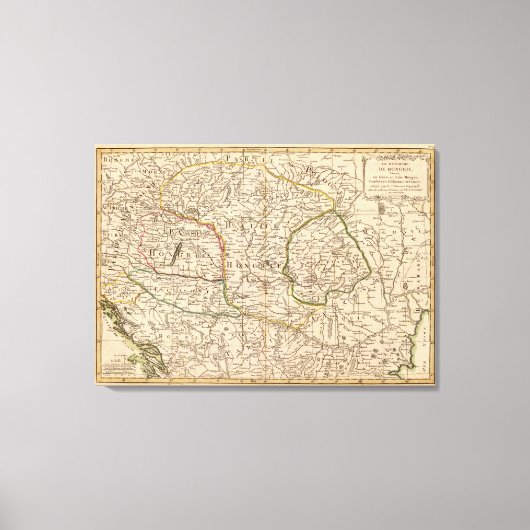 Oost-Europa Canvas Afdruk (Voorkant)