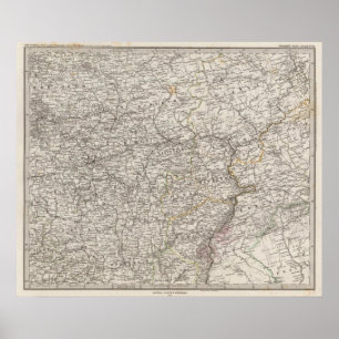 Oost-Europa, Centraal-Rusland Poster