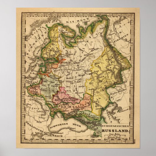 Oost-Europa en Rusland Poster (Voorkant)