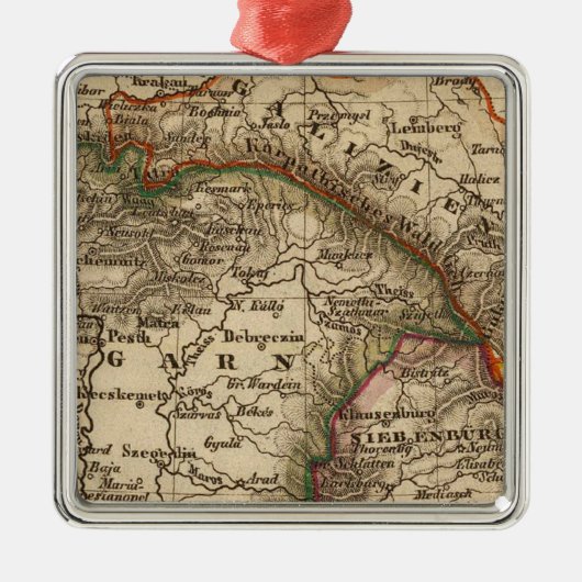 Oost-Europa Metalen Ornament (Voorkant)