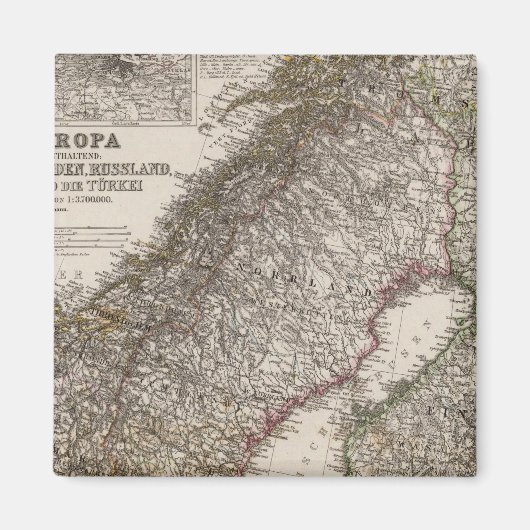 Oost-Europa, Noorwegen Magneet (Voorkant)