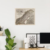 Oost-Europa, Noorwegen Poster (Thuiskantoor)