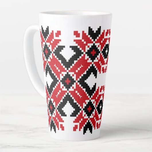 Oost-Europa patroon, traditionele folklore, folklo Latte Mok (Linkerhoek)