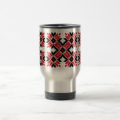 Oost-Europa patroon, traditionele folklore, folklo Reisbeker (Center)