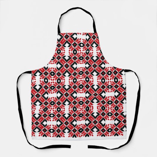 Oost-Europa patroon, traditionele folklore, folklo Schort (Voorkant)