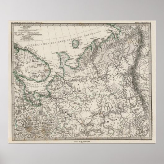Oost-Europa, Rusland Poster (Voorkant)